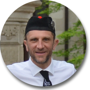 Portrait de Damien Huet, Président de Dihun Keltieg Orléans