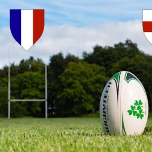 Saint Patrick au match France-Angleterre