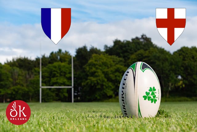 Saint Patrick au match France-Angleterre