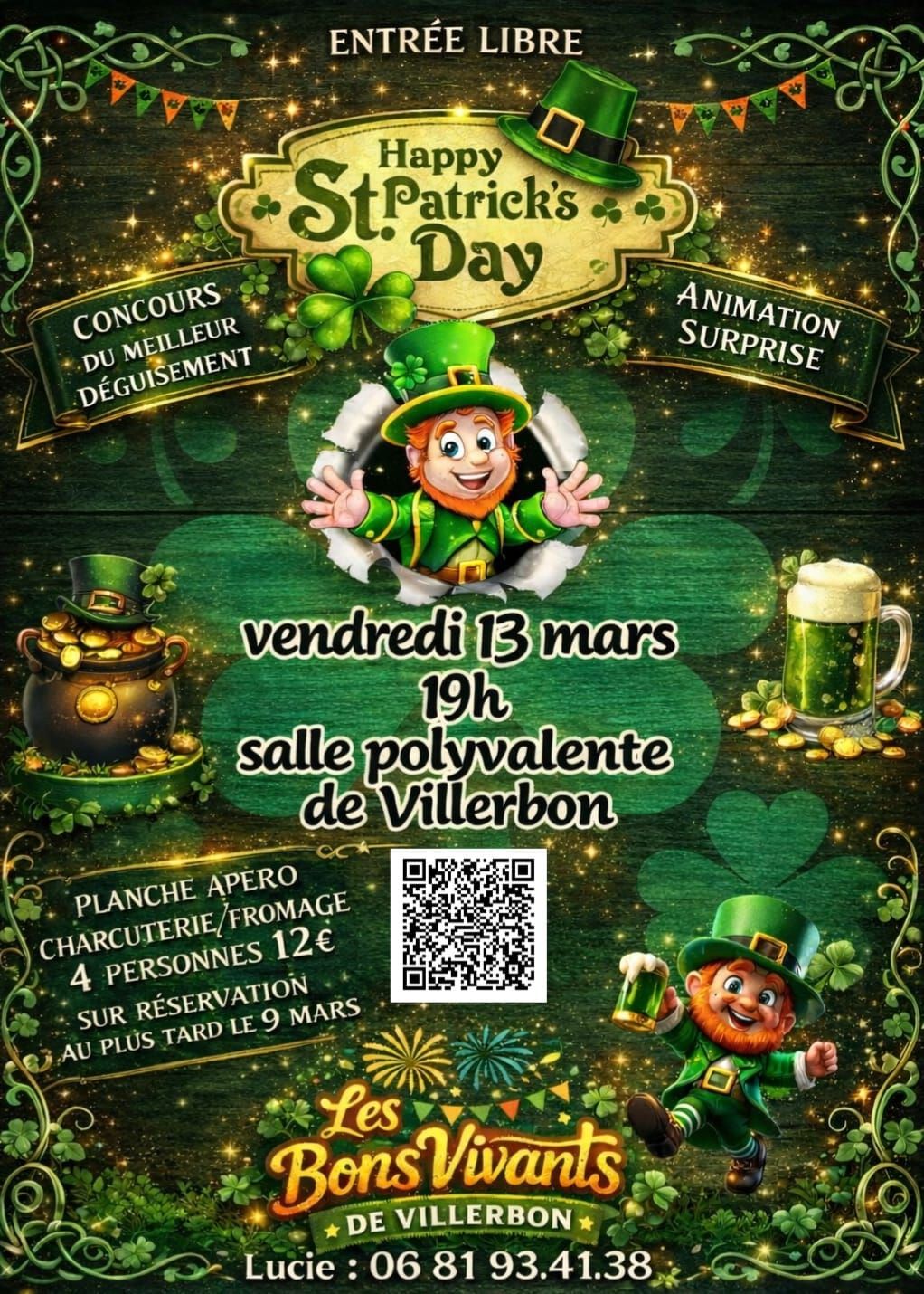 Saint Patrick à Villberon